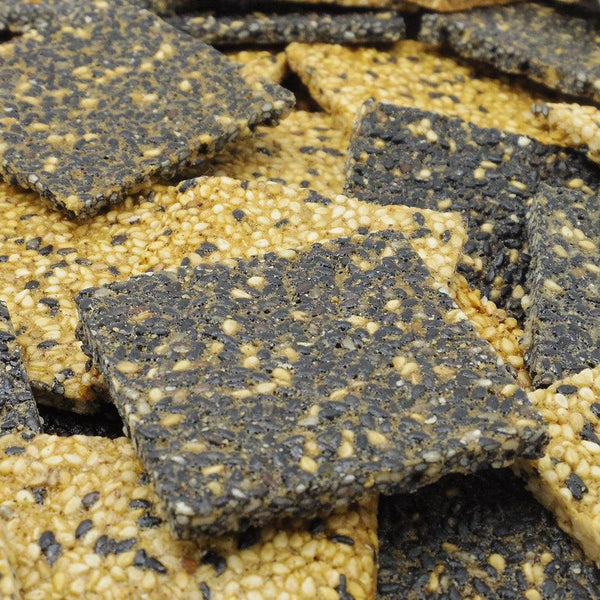 Manten Goma Sablé Black & White Sesame Cookies 6 pcs. (Pack of 3)