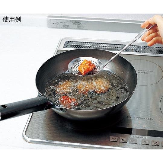 Summit Flat Bottom Japanese Wok with Handle (1.2mm)