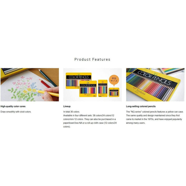 Tombow Colored Pencils 36 Colors CB-NQ36C