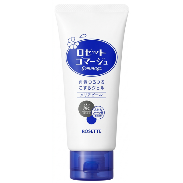 Rosette Gommage Clear Peel Charcoal & Sea Mud Peeling Gel 180g