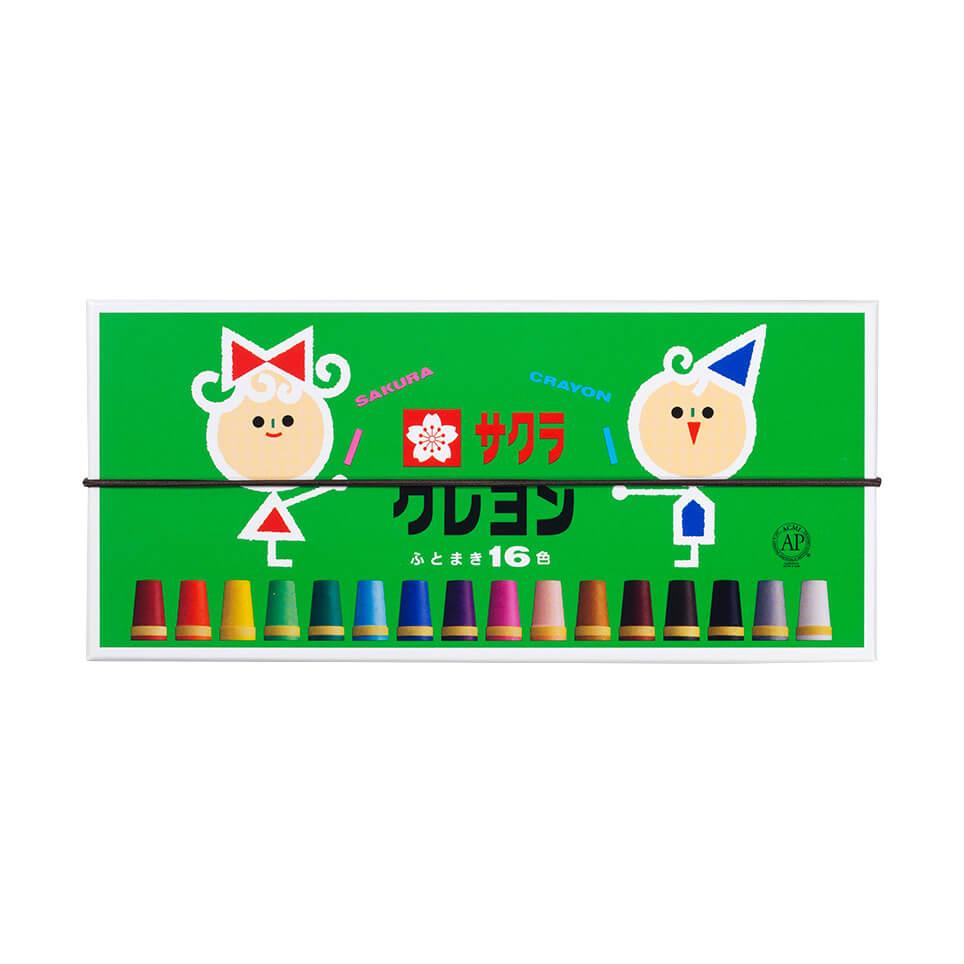 Sakura Color Cray Pas Oil Pastels 16 Colors LP16S