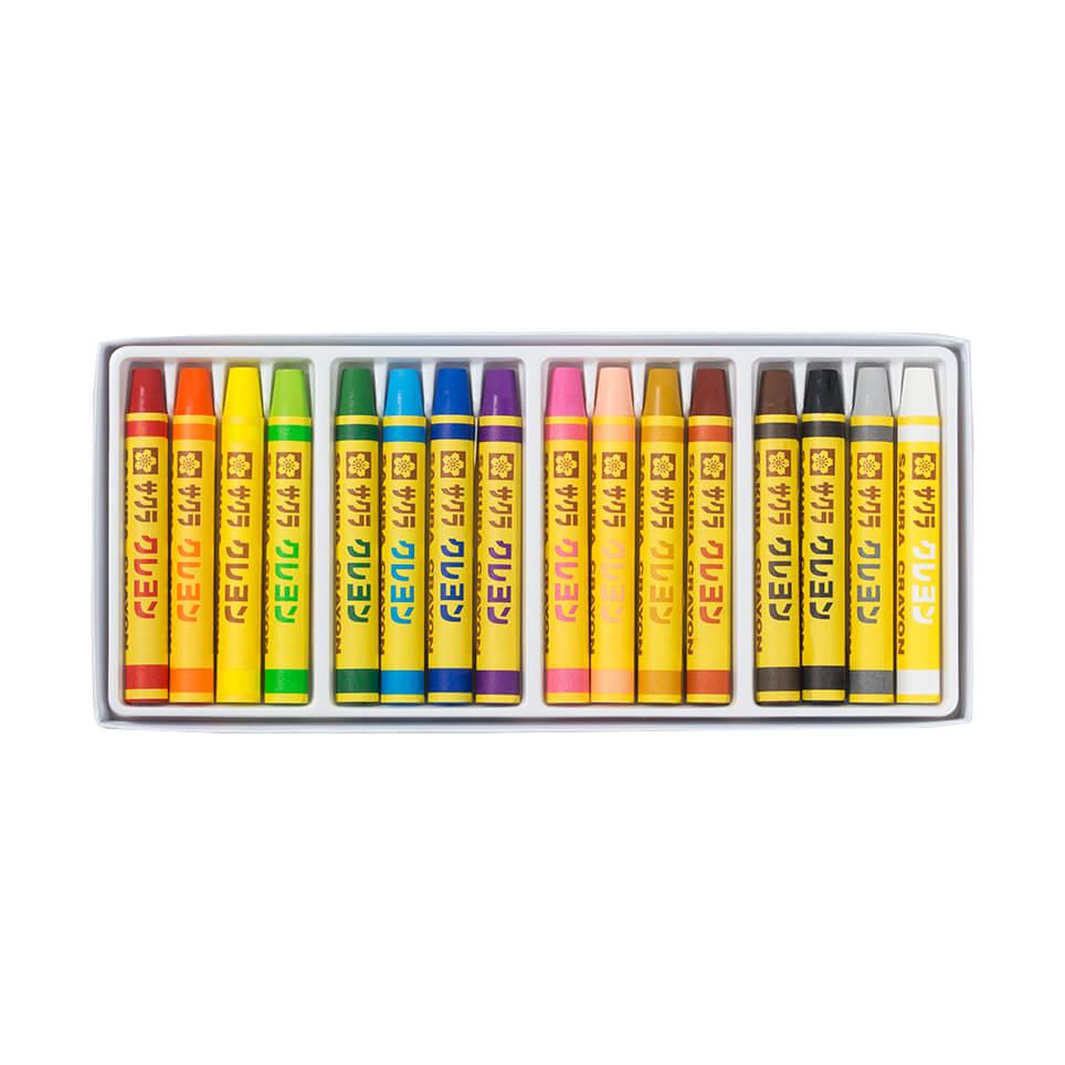 Sakura Color Cray Pas Oil Pastels 16 Colors LP16S