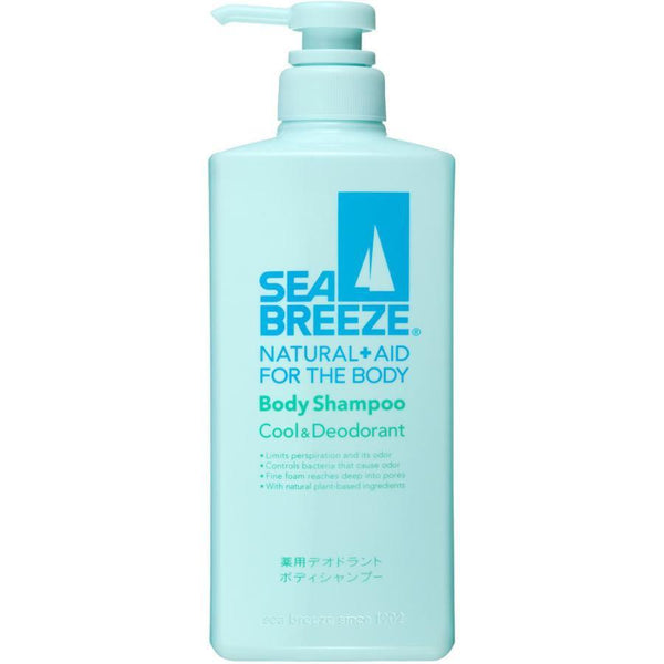 Sea Breeze Deodorizing & Cooling Body Wash 600ml – Japanese Taste