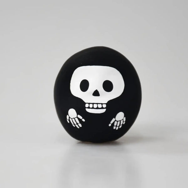 Shirakawa Daruma Halloween Skeleton Daruma Doll Good Luck Charm 4.5cm