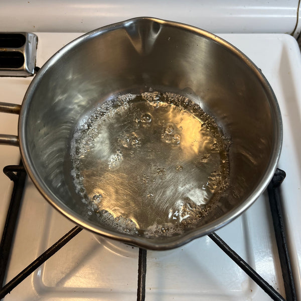 boiling the mirin to evaporate some of the alcohol