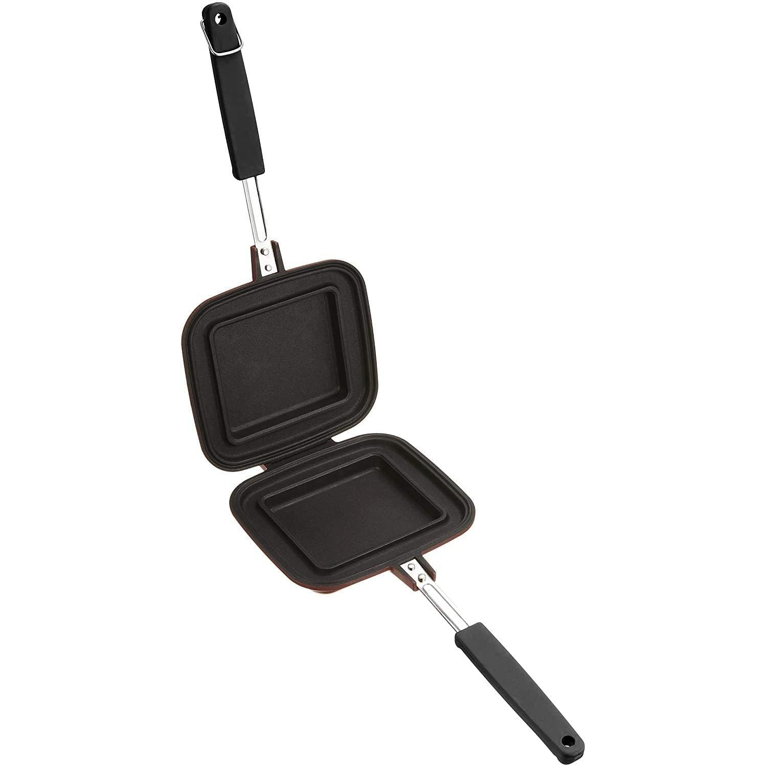 Sugiyama Metal Hot Sandwich Maker Smile Cooker DX Black KS-2887
