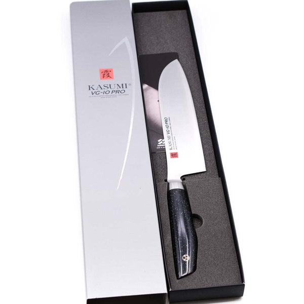 Sumikama Kasumi VG-10 Pro Santoku Knife 180mm 54018-Japanese Taste