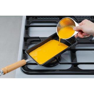 Summit Rectangular Cast Iron Tamagoyaki Pan (Japanese Omelette Pan ...