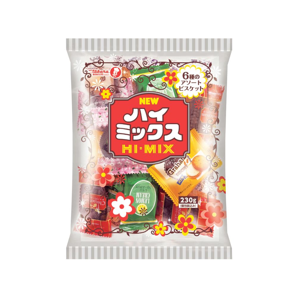 Takara Seika New Hi-Mix Sharing Size Assorted Biscuits 8