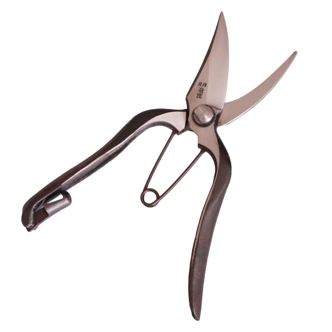 Tobisho Single-Blade Japanese Slim Pruning Shears Garden Scissors PS-23 200mm