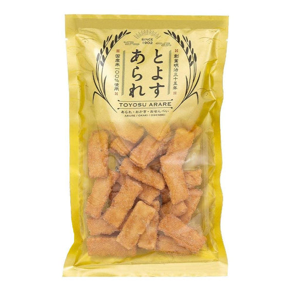Toyosu Arare Zarame Sugar Coated Japanese Rice Crackers 65g (Pack of 3), Japanese Taste
