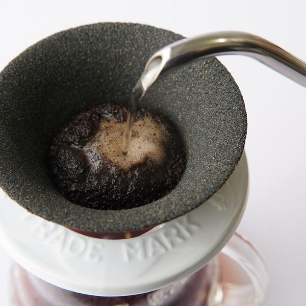 Tsuki Usagi Black & White Ceramic Coffee Dripper Filter Set, Japanese Taste