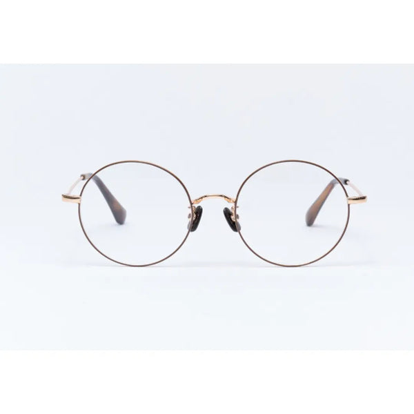 UV & Infrared Protection Large Lens Fashion Eyeglasses Gold