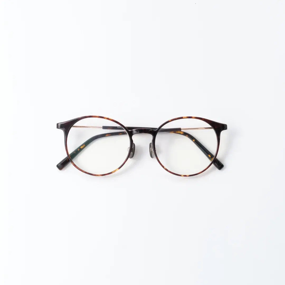 UV & Infrared Protection Large Lens Fashion Eyeglasses Tortoiseshell