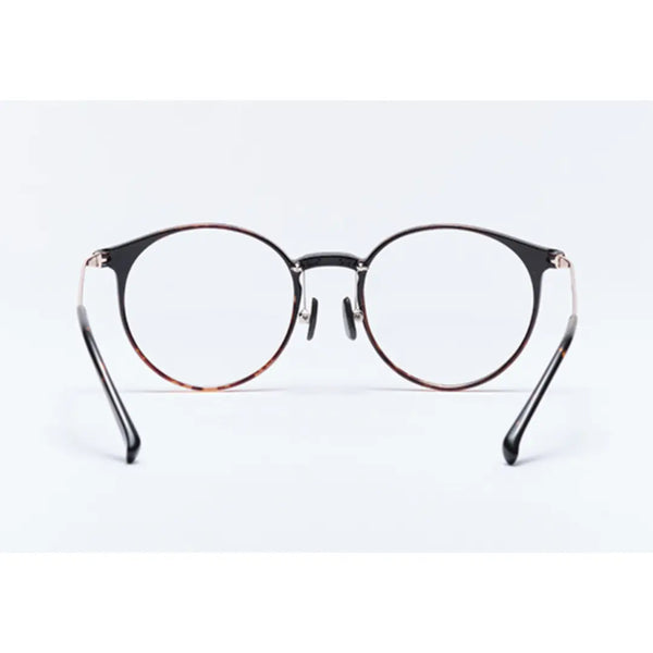UV & Infrared Protection Large Lens Fashion Eyeglasses Tortoiseshell