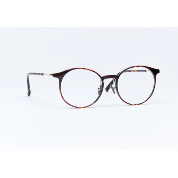 UV & Infrared Protection Large Lens Fashion Eyeglasses Tortoiseshell