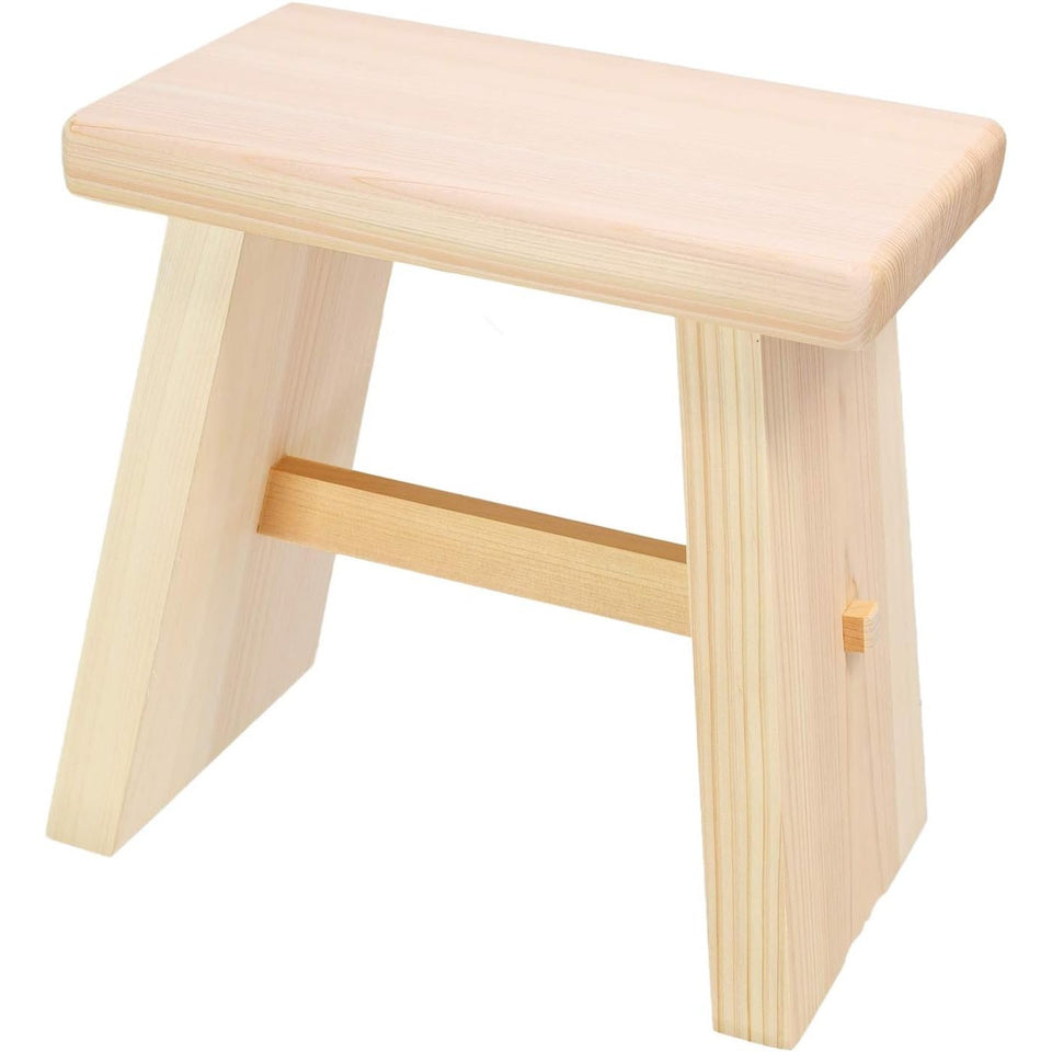 Umezawa Japanese Hinoki Cypress Wooden Bath Stool – Japanese Taste