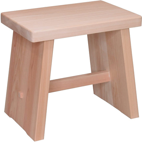 Umezawa Japanese Hinoki Cypress Wooden Bath Stool – Japanese Taste