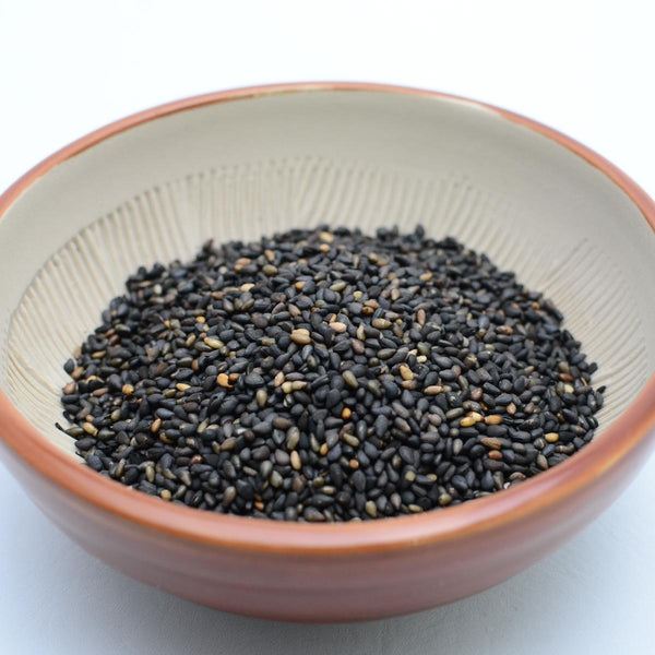 Wadaman Certified Organic Roasted Black Sesame Seeds 50g