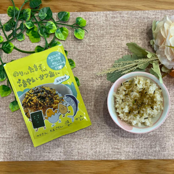 Wadaman Noritama Furikake Seasoning (Nori, Egg, Sesame & Bonito) 30g