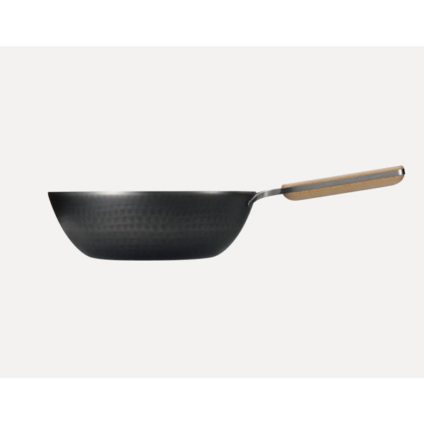 Wahei Enzo Flat-Bottomed Iron Induction Wok (1.6mm Thick) 28cm