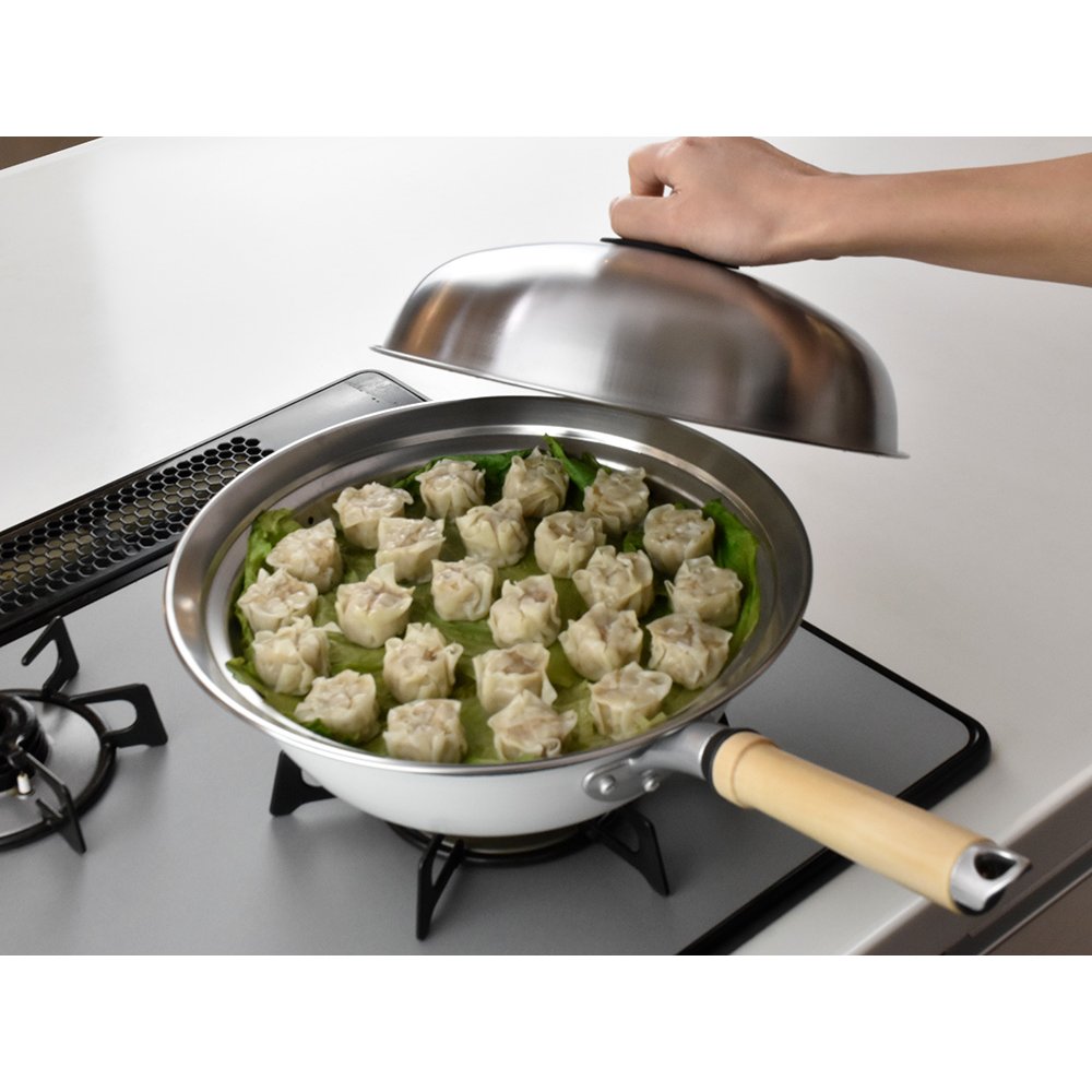 Wahei Freiz Stainless Steel Steamer Insert Dome 24-26cm