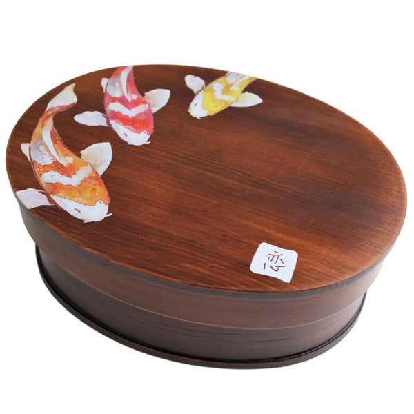 bento box fish Wakacho Wooden Lacquer Carp Design Japanese Lunch Box 23.7 f Air Pump Tubing & Parts Reaction Tackle - USA length:2.1m Casting C702ML