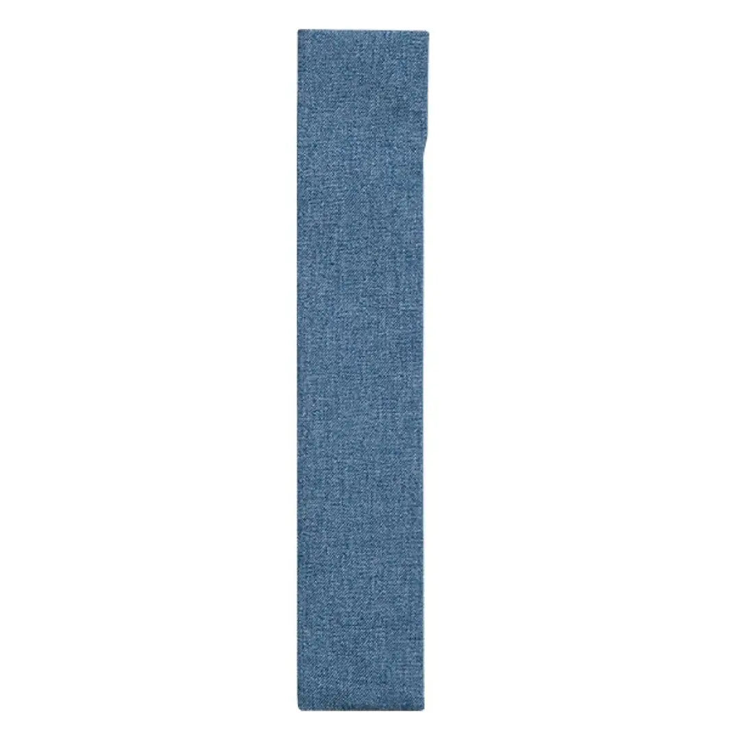 Yamani Blue Japanese Sensu Case Folding Fan Cloth Bag 9.3"