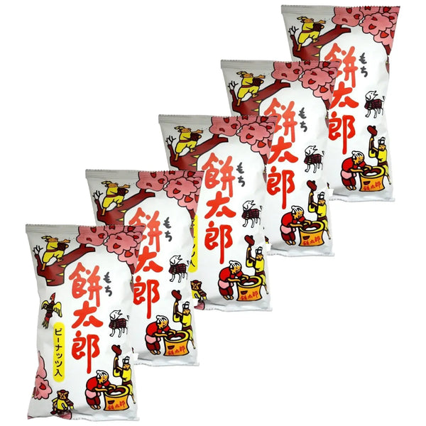 Yaokin Mochitaro Japanese Puff Snack Big Bag 70g (Pack of 5)