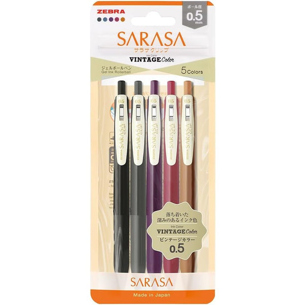 Zebra-Sarasa-Clip-Vintage-Color-Gel-Ink-Pens-5-Colors-0-5mm-JJ15-5C-VI2-N-1-2024-07-25T02:08:35.328Z.jpg