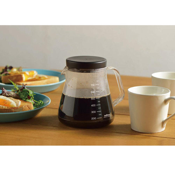 Akebono Heat Resistant Plastic Coffee Pot with Plastic Lid TW-3727, Japanese Taste
