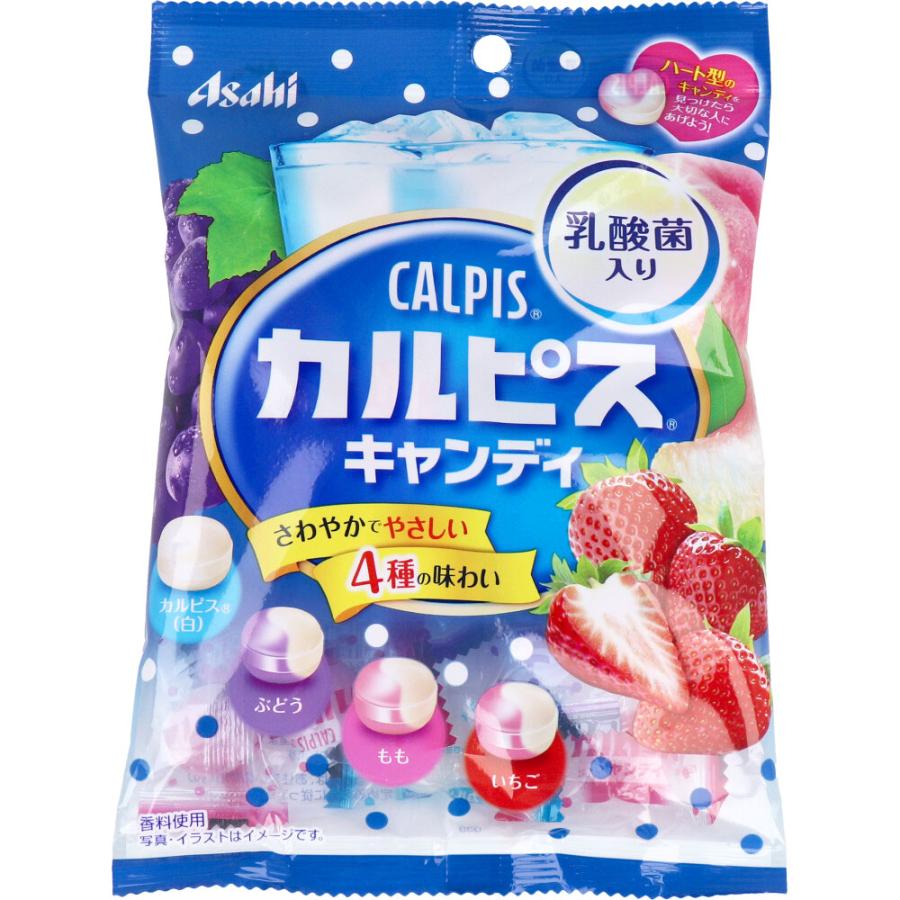 Asahi Calpis Assorted Candy 4 Flavors 100g, Japanese Taste