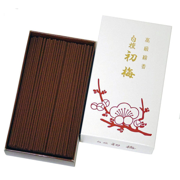 Baikundo Japanese Incense for Air Purification Hatsuume 120g, Japanese Taste