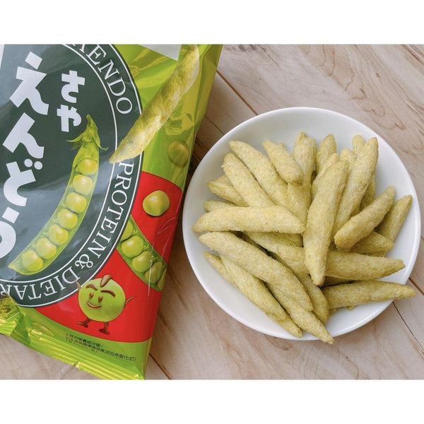 Calbee Sayaendo Green Pea Snack (Pack of 3), Japanese Taste