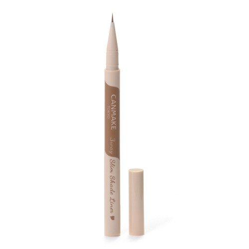 Canmake 3-way Slim Shade Liner Eyebrow Pencil 02 Ash Brown 0.72ml, Japanese Taste