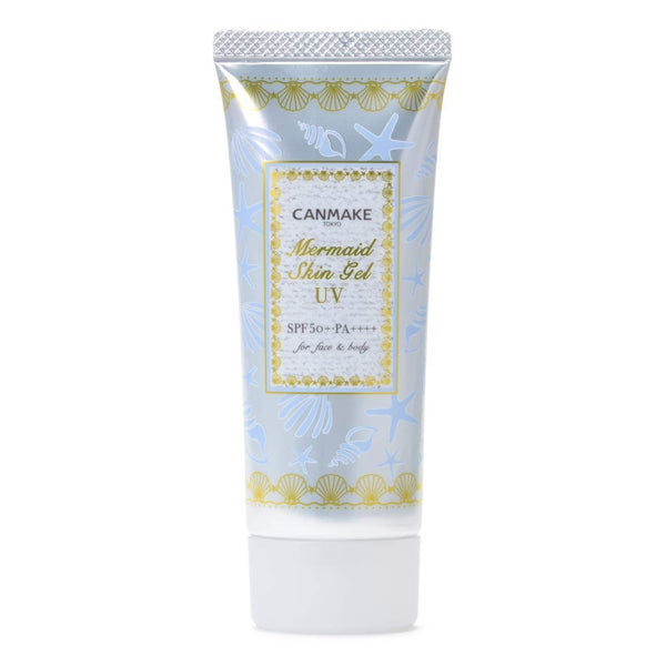 Canmake Mermaid Skin Gel UV White 02 SPF50+ PA++++ 40g, Japanese Taste