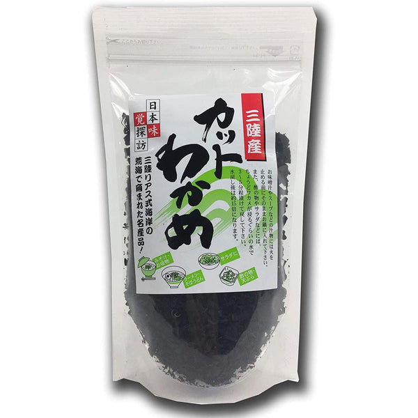 Daihoku Sanriku Wakame Dried Japanese Wakame Seaweed 100g-Japanese Taste
