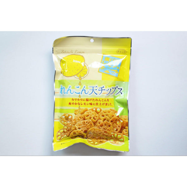 Daiko Setouchi Lemon Renkon Chips Lotus Root Chips (Pack of 10)-Japanese Taste