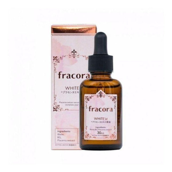 Fracora White'st Pure Placenta Extract Beauty Serum 30ml, Japanese Taste