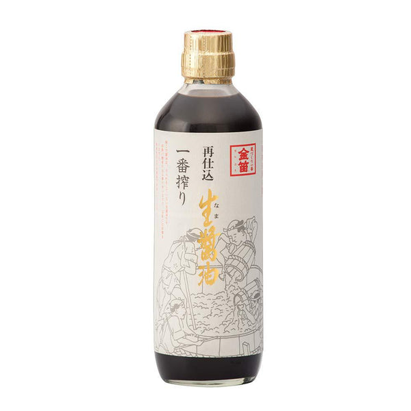 Fueki Kinbue Saishikomi Nama Shoyu Japanese Raw Soy Sauce 600ml, Japanese Taste