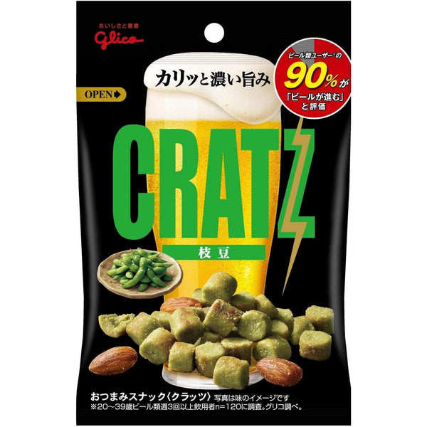 Glico Cratz Edamame Snack 42g-Japanese Taste