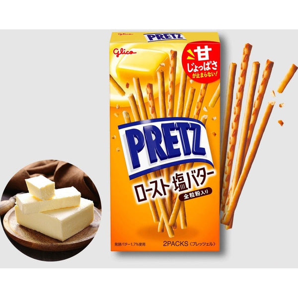 Glico Pretz Hokkaido Cultured Butter Biscuit Sticks 62g, Japanese Taste