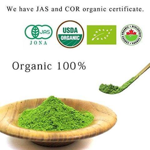 Honjien Organic Matcha Japanese Green Tea Powder High Grade 30g, Japanese Taste