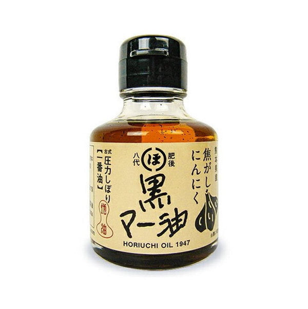 Horiuchi Kuro Mayu Japanese Natural Black Garlic Oil 80g-Japanese Taste