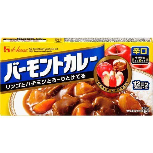 House Foods Vermont Japanese Curry Roux Sauce Hot 230g-Japanese Taste