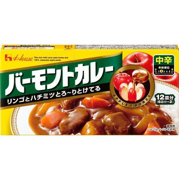 House Foods Vermont Japanese Curry Roux Sauce Medium-Hot 230g, Japanese Taste