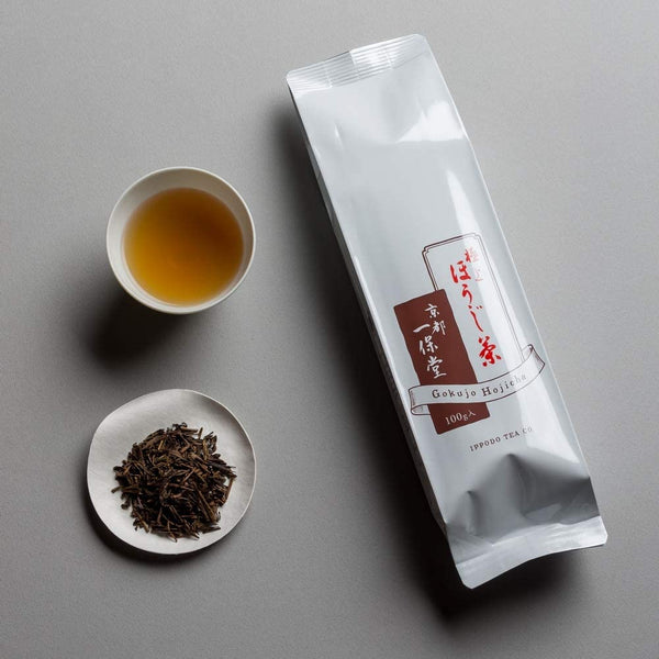 Ippodo Tea Gokujo Hojicha Roasted Green Tea 200g, Japanese Taste