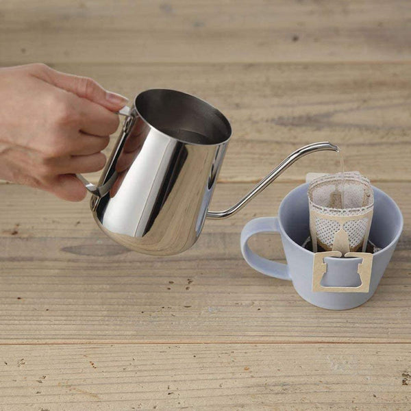 KAI Coffee Drip Pot Stainless Steel Kettle 390ml FP5155-Japanese Taste