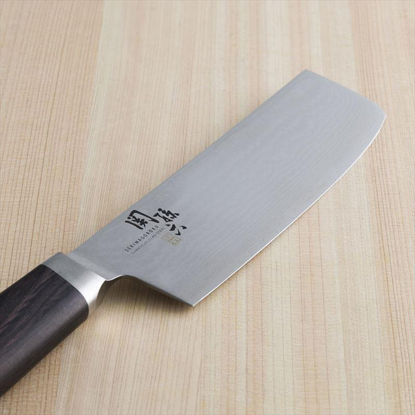 KAI Seki Magoroku Damascus Nakiri Knife 165mm AE5206-Japanese Taste