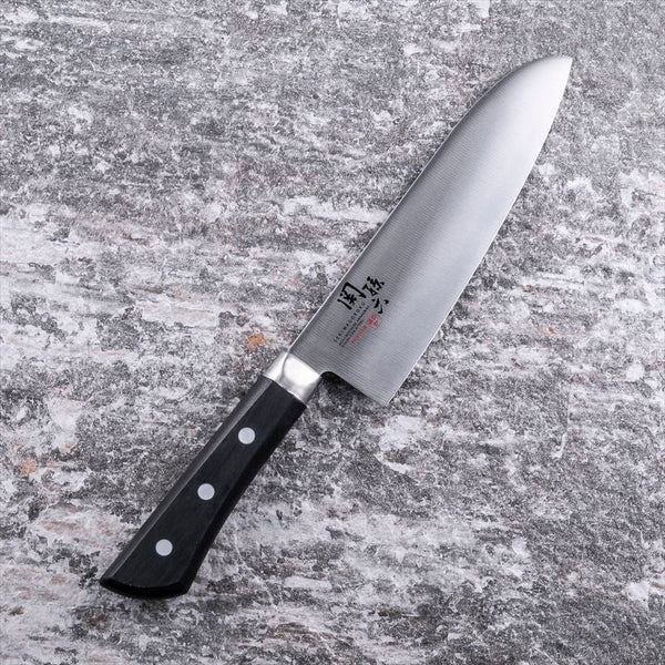 KAI Seki Magoroku Honoka Stainless Steel Santoku Knife 165mm-Japanese Taste